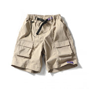 Original Data Japanese Loose Belt Workwear Shorts