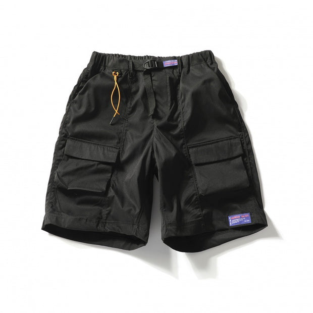 Original Data Japanese Loose Belt Workwear Shorts