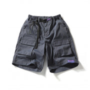 Original Data Japanese Loose Belt Workwear Shorts
