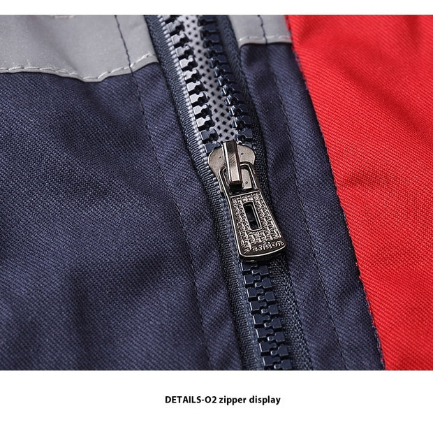 Summer Cooling Jacket With Reflective Stripe Cooling And Heatstroke Prevention Air Conditioning Clothes