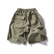 Original Data Japanese Loose Belt Workwear Shorts
