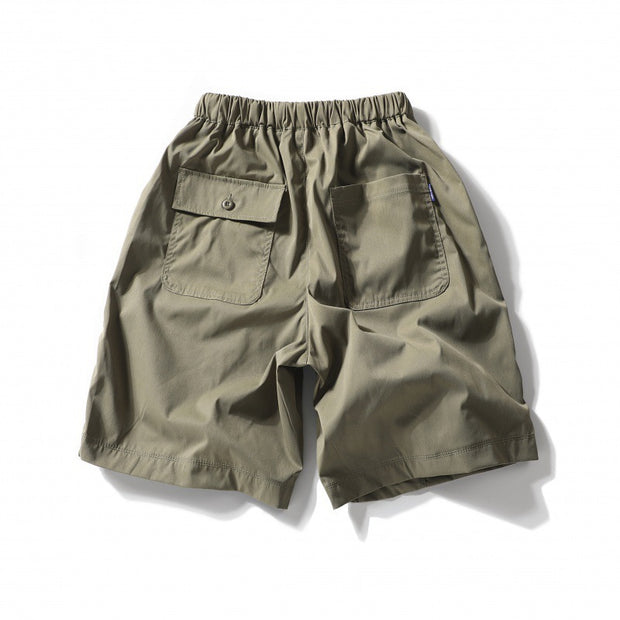 Original Data Japanese Loose Belt Workwear Shorts