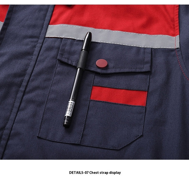Summer Cooling Jacket With Reflective Stripe Cooling And Heatstroke Prevention Air Conditioning Clothes